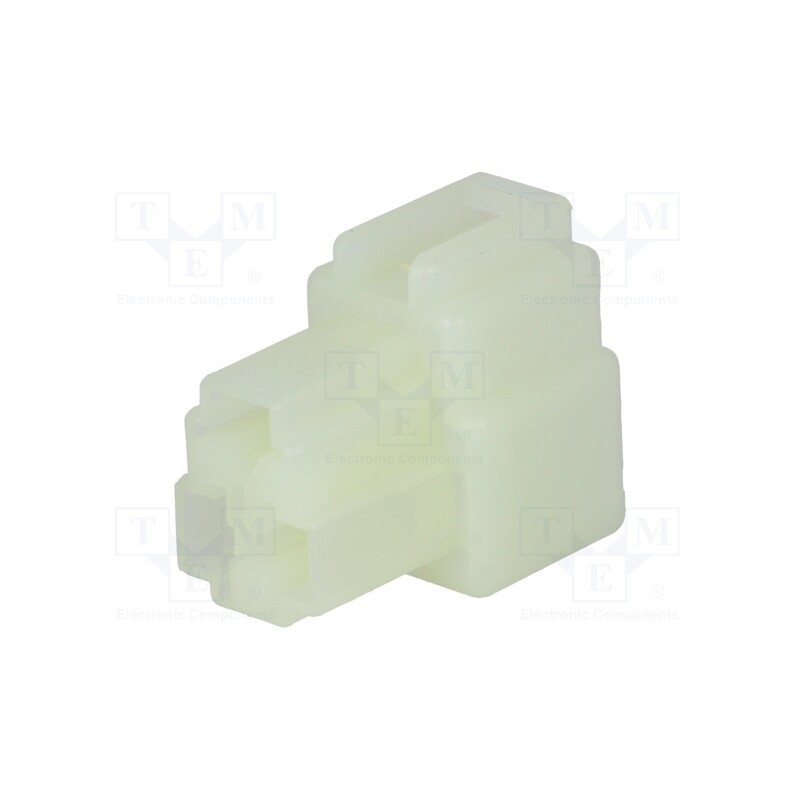 10 pcs : 172131-1 - FF 250 REC HSG 3P NYLON NAT