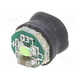 10 pcs : OSWM43-B6W - LED, blue (ice blue), 120°, No.of diodes: 1, Ø4.8mm, 20mA, 300mcd