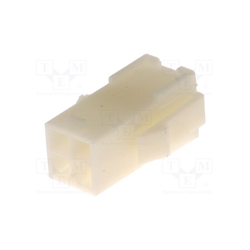 10 pcs : 172159-1 - Plug, wire-wire, male, Mini Universal MATE-N-LOK, 4.14mm, PIN: 4