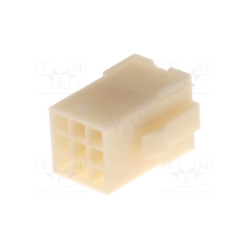 10 pcs : 172161-1 - Plug, wire-wire, male, Mini Universal MATE-N-LOK, 4.14mm, PIN: 9