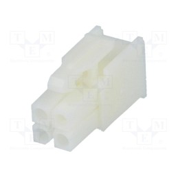 10 pcs : 172167-1 - Plug, wire-wire, female, Mini Universal MATE-N-LOK, 4.14mm, PIN: 4