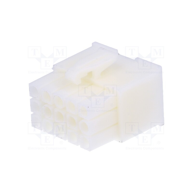 10 pcs : 172171-1 - Plug, wire-wire, female, Mini Universal MATE-N-LOK, 4.14mm, 600V