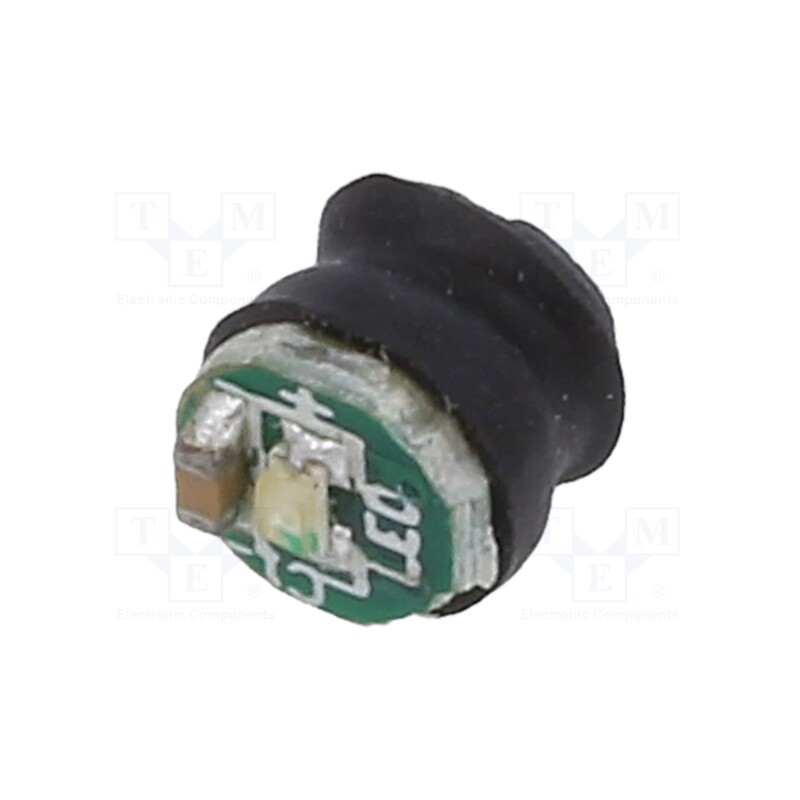 10 pcs : OSWM43-G5W - LED, green, 120°, No.of diodes: 1, Dim: Ø4.8mm, λd: 525nm, 20mA