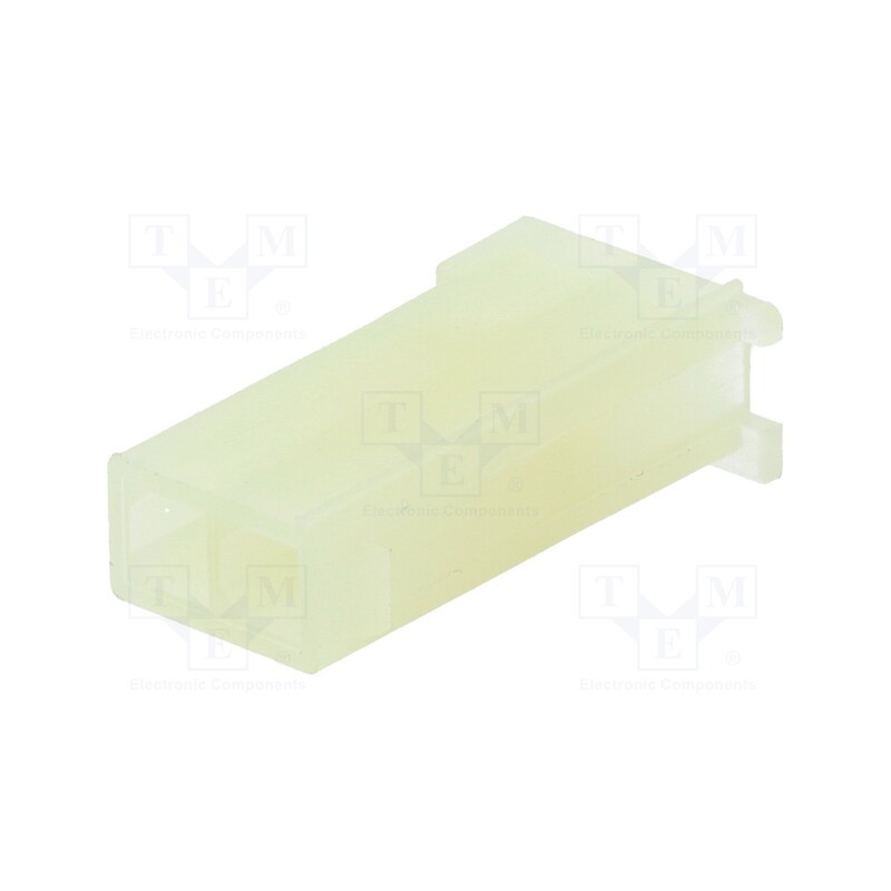 50 pcs : 172343-1 - Plug, wire-wire, male, Mini Universal MATE-N-LOK, 4.14mm, PIN: 2