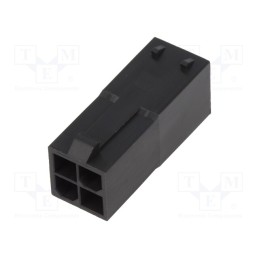 10 pcs : 1727621004 - Plug, wire-wire, male, Mini-Fit Sigma, 4.2mm, PIN: 4, for cable