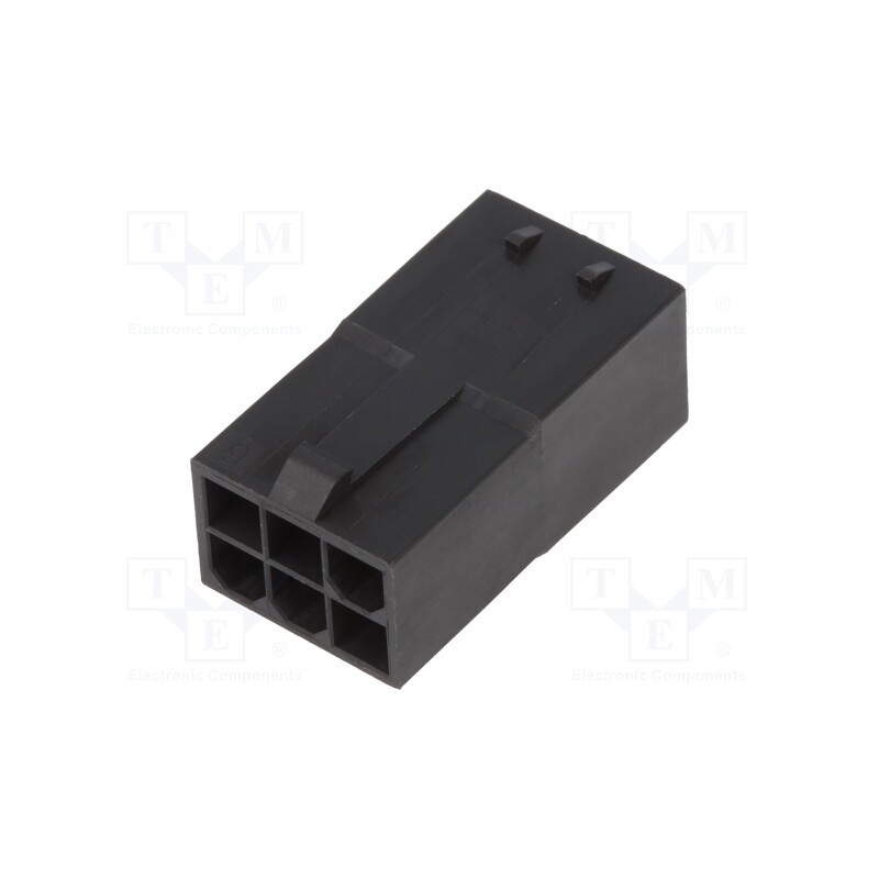 10 pcs : 1727621006 - Connector: wire-wire, Mini-Fit Sigma, plug, male, PIN: 6, 4.2mm