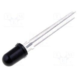 10 pcs : BPV11F - Phototransistor, 5mm, λp max: 950nm, 70V, 30°
