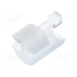 50 pcs : 8GE04V80355 - Spacer sleeve, LED, Øout: 3.6mm, ØLED: 3mm, L: 4.8mm, natural