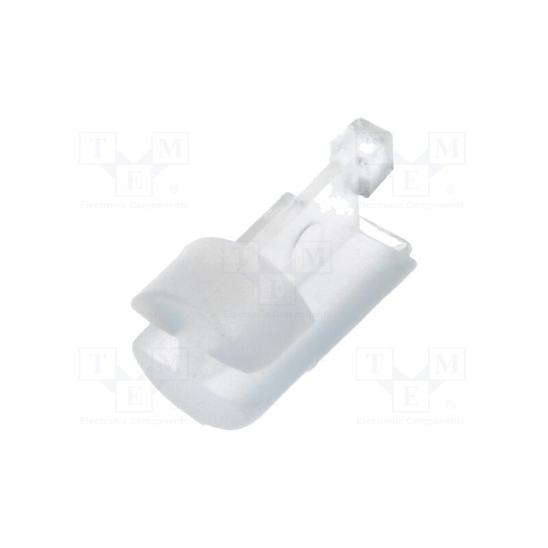 50 pcs : 8GE04V80369 - Spacer sleeve, LED, Øout: 3.6mm, ØLED: 3mm, L: 6.4mm, natural