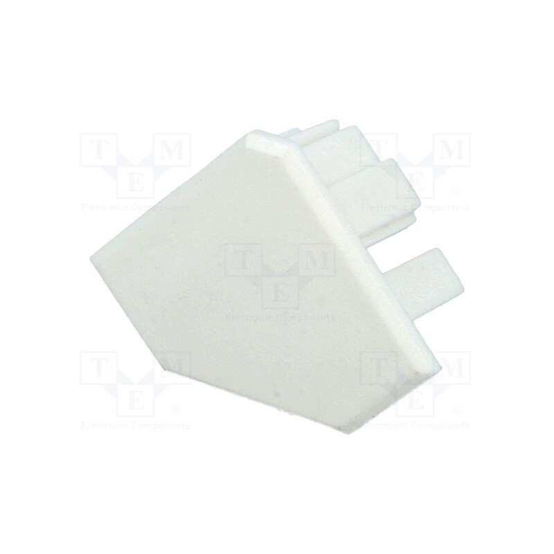 10 pcs : FIX-TAN-C5 -AS - Cap for LED profiles, TAN