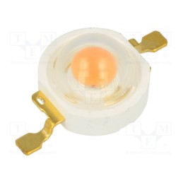 10 pcs : PM2B-1LPE-M - Power LED, pink (magenta), 130°, 350mA, 579÷581nm, Pmax: 1W, 3.5V