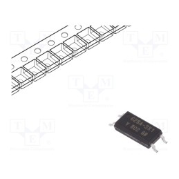 10 pcs : VOL628A-3X001T - Optocoupler, SMD, Ch: 1, OUT: transistor, Uinsul: 5kV, Uce: 80V, SOP4L