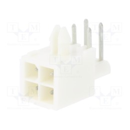 10 pcs : 1-770968-0 - Socket, wire-board, male, Mini Universal MATE-N-LOK, 4.14mm, 600V