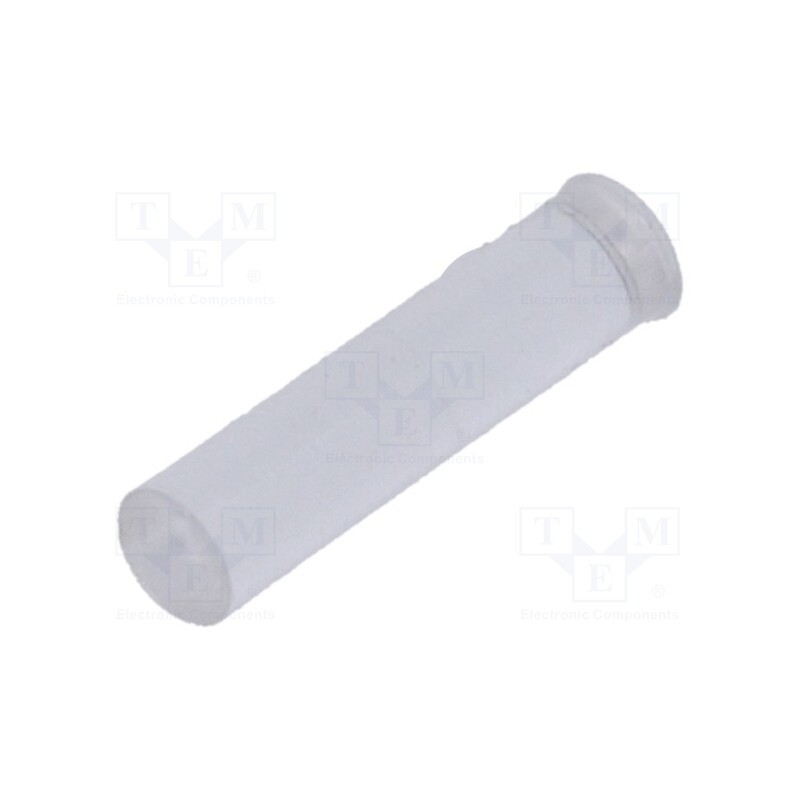 50 pcs : FI-32/3/13 - Fiber for LED, round, Ø3mm, Front: convex, straight