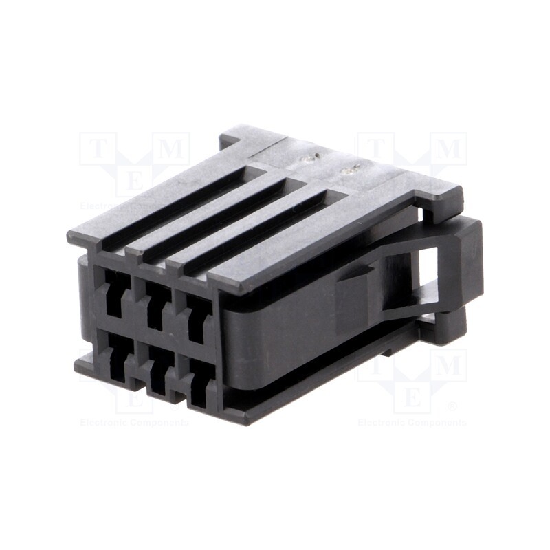 10 pcs : 178289-3 - Plug, wire-board, female, Dynamic D-3100D, 3.81mm, PIN: 6, 250V, 10A