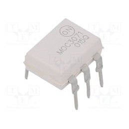 10 pcs : MOC3071M - Optotriac, 4.17kV, Uout: 800V, DIP6, Ch: 1, MOC3071M