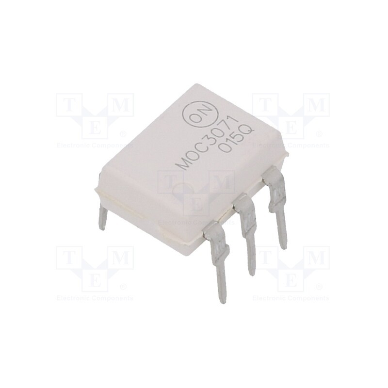 10 pcs : MOC3071M - Optotriac, 4.17kV, Uout: 800V, DIP6, Ch: 1, MOC3071M