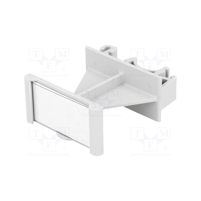 10 pcs : 17900302 - Marker, grey, Width: 20mm, Ht: 45mm, for rail connectors