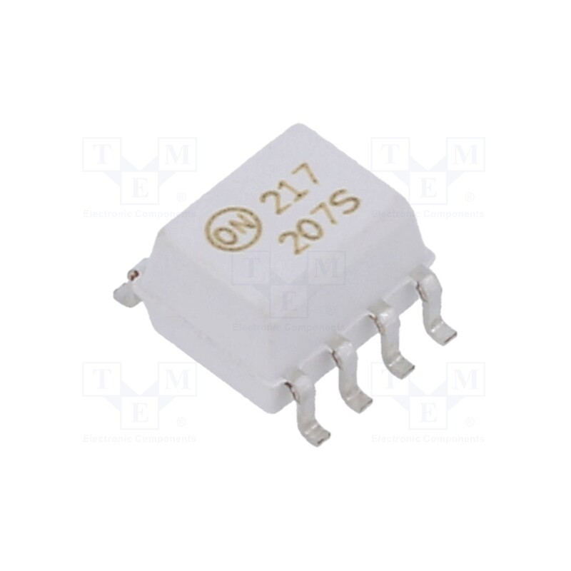 10 pcs : MOC217M - Optocoupler, SMD, Ch: 1, OUT: transistor, Uinsul: 2.5kV, Uce: 30V, SO8