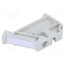 10 pcs : 17910312 - Holder, grey, Width: 6mm, Ht: 28mm, for rail connectors