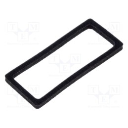 10 pcs : 1-794772-0 - Profile gasket, Mini Universal MATE-N-LOK, 4.14mm, PIN: 10, black