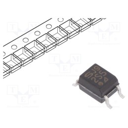 10 pcs : S2S5A00F - Optotriac, 3.75kV, without zero voltage crossing driver, Ch: 1