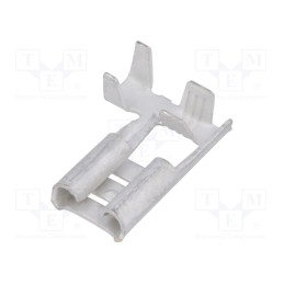 50 pcs : 180429-2 - Terminal: flat, 6.3mm, 0.8mm, female, 1÷2.5mm2, crimped, for cable