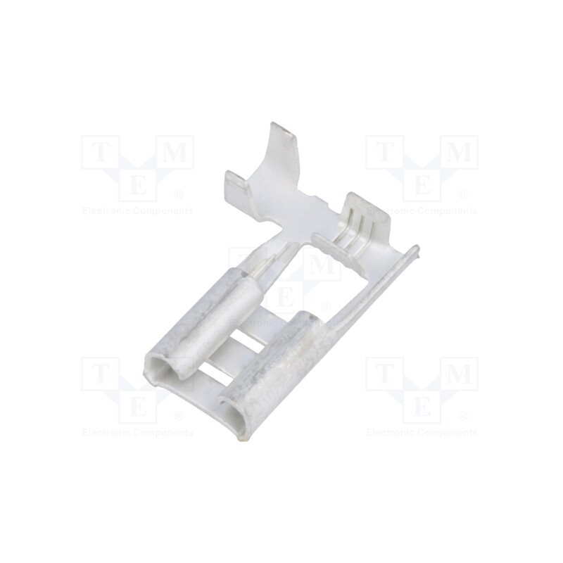 20 pcs : 180430-2 - Terminal: flat, 6.3mm, 0.8mm, female, 0.5÷1.5mm2, crimped, tinned