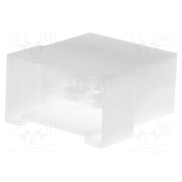 10 pcs : 180906 - Terminals cover, male, for push-on 6.3mm connectors with lock