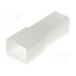20 pcs : 180916 - Terminals cover, male, for push-on 6.3mm connectors with lock