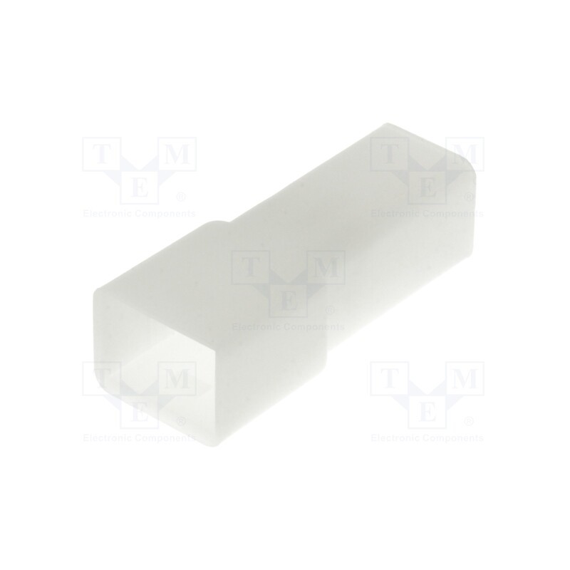 20 pcs : 180916 - Terminals cover, male, for push-on 6.3mm connectors with lock