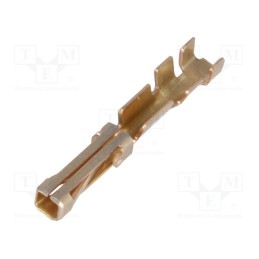 10 pcs : 181270-1 - Contact, female, gold-plated, 26AWG÷22AWG, AMPMODU MOD II