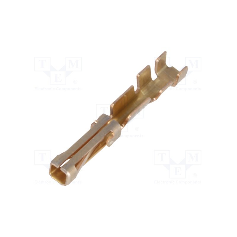 10 pcs : 181270-1 - Contact, female, gold-plated, 26AWG÷22AWG, AMPMODU MOD II
