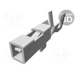 10 pcs : 1827587-2 - Contact, female, gold-plated, 0.08÷0.38mm2, 28AWG÷22AWG, crimped