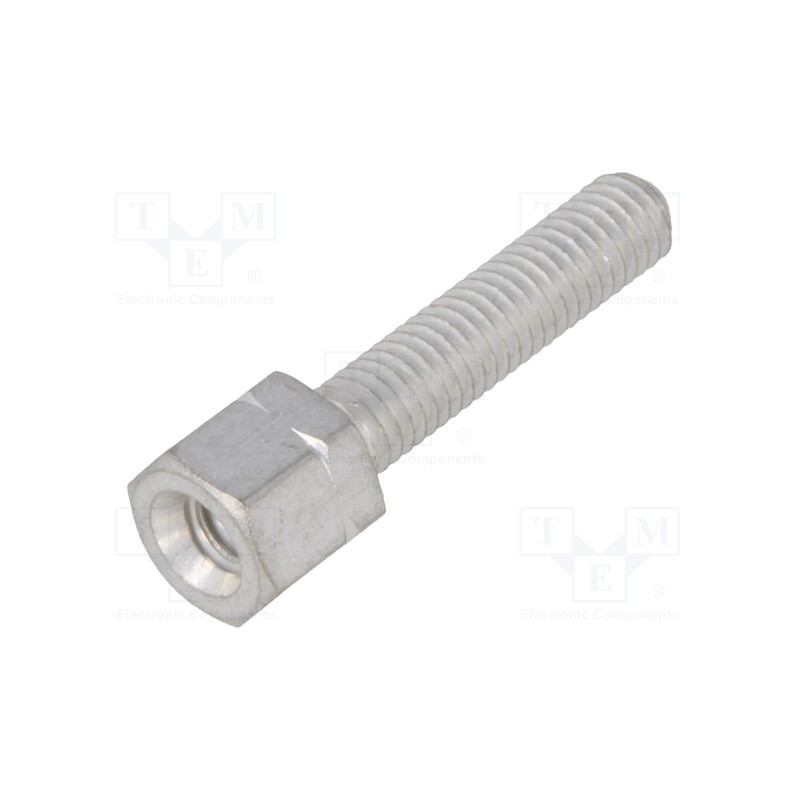 10 pcs : 1-829261-6 - Threaded head screw, Thread len: 14.2mm, AMPLIMITE, Spanner: 5mm
