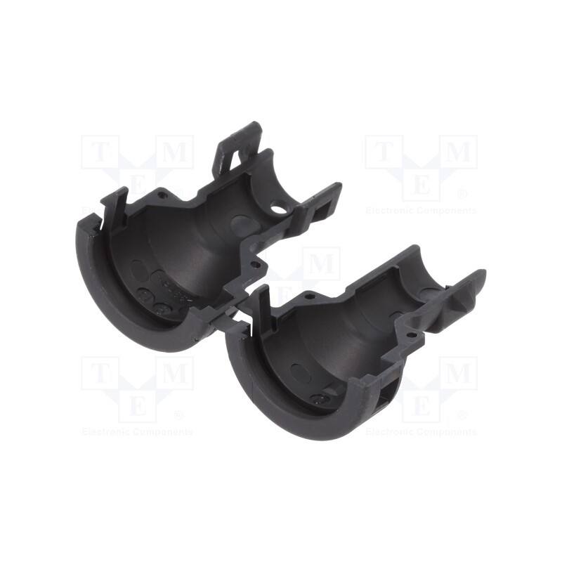 10 pcs : 185792-1 - 180 DEG CAP FOR CORRUGTD TUBE