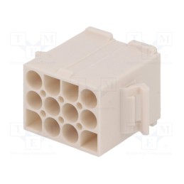 10 pcs : 19/09/2127 - Connector: wire-wire/PCB, socket,plug, Standard .093', PIN: 12