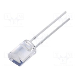 10 pcs : PD438C/S46 - PIN photodiode, THT, 940nm, 5nA, rounded, flat, transparent