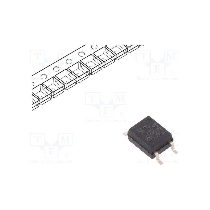 20 pcs : TLP185(GR-TPL,SE(T - Optocoupler, SMD, Ch: 1, OUT: transistor, Uinsul: 3.75kV, Uce: 80V