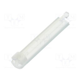 50 pcs : 8GE04V80373 - Spacer sleeve, LED, Øout: 3.6mm, ØLED: 3mm, L: 19.1mm, natural