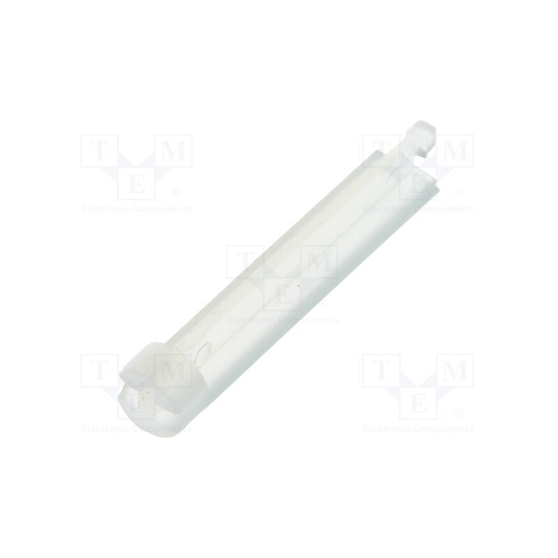 50 pcs : 8GE04V80373 - Spacer sleeve, LED, Øout: 3.6mm, ØLED: 3mm, L: 19.1mm, natural