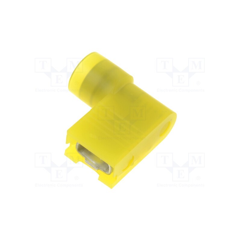 10 pcs : 190060019 - Terminal: flat, 6.35mm, 0.8mm, female, 3.3÷5mm2, crimped, insulated