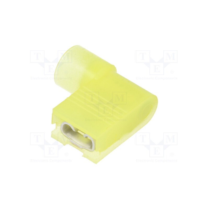 10 pcs : 190070040 - Terminal: flat, 6.35mm, 0.8mm, female, 3.3÷5mm2, crimped, insulated