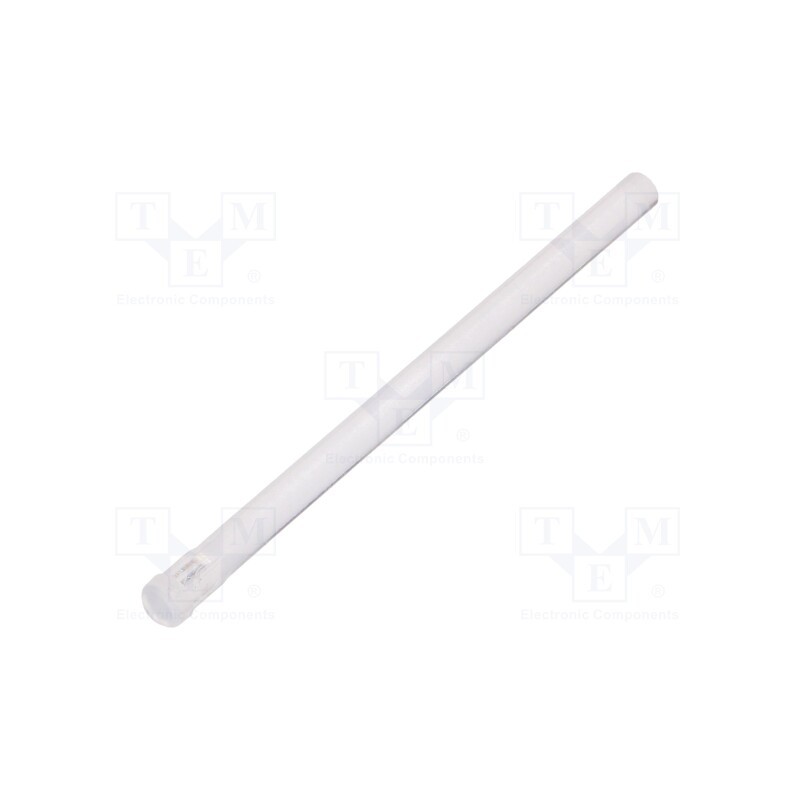 20 pcs : 1282.5999999999999 - Fiber for LED, round, Ø3.2mm, Front: flat, straight