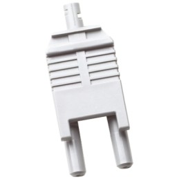 2 pcs - Broadcom, HFBR, POF Duplex Fibre Optic Connector 1mm Fibre Size, 2.8dB Insertion Loss