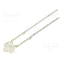 10 pcs : OSG58A7311F - LED, 1.8mm, green, 2180÷3000mcd, 15°, Front: convex, 2.7÷3.2V, THT