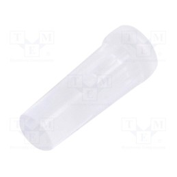 10 pcs : 1282.2 - Fiber for LED, round, Ø3.2mm, Front: flat, straight