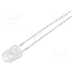 10 pcs : OSG58A5JA1B - LED, 5.2x3.8mm, green, 7000÷8400mcd, Front: convex, 3.1÷3.6V, 20mA