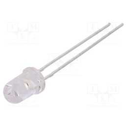 10 pcs : LL-503VC2E-V1-4DC - LED, 5mm, red, 8500÷14000mcd, 15°, Front: convex, 1.6÷2.6V