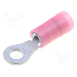 20 pcs : 193240002 - Tip: ring, M3, 0.5÷1mm2, insulated, tinned, copper, -55÷105°C, bulk